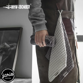 JARIO x MHW-3BOMBER Waffle Towels ผ้าทำความสะอาดอุปกรณ์กาแฟ ผ้าทำความสะอาดบาร์กาแฟ