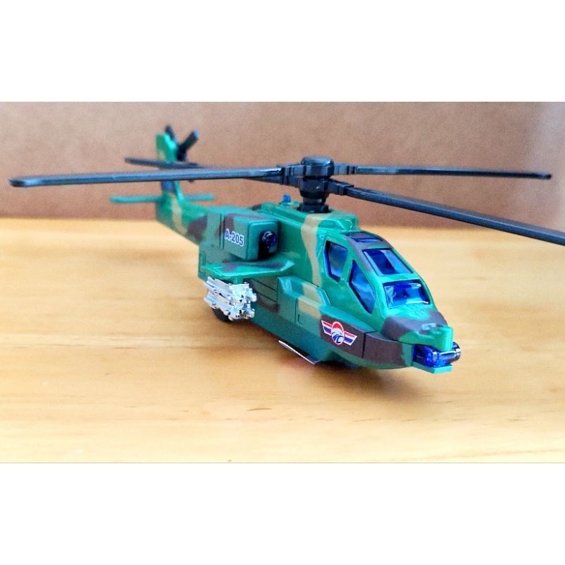 เครื่องบินทหาร ยาว 19 ซม. Aircraft A-205 มีเสียงมีไฟ มีลาน ไม่มีกล่อง เครื่องบิน เหล็ก