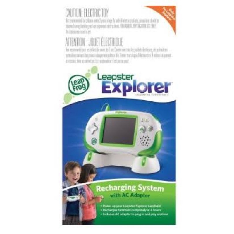 LeapFrog Leapster Explorer™ Recharger, Recharging System with AC Adapter