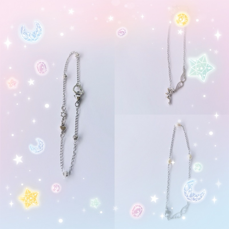 สร้อยข้อเท้า 🩰 𓐄 𓈒 Anklet Bracelet ෆ