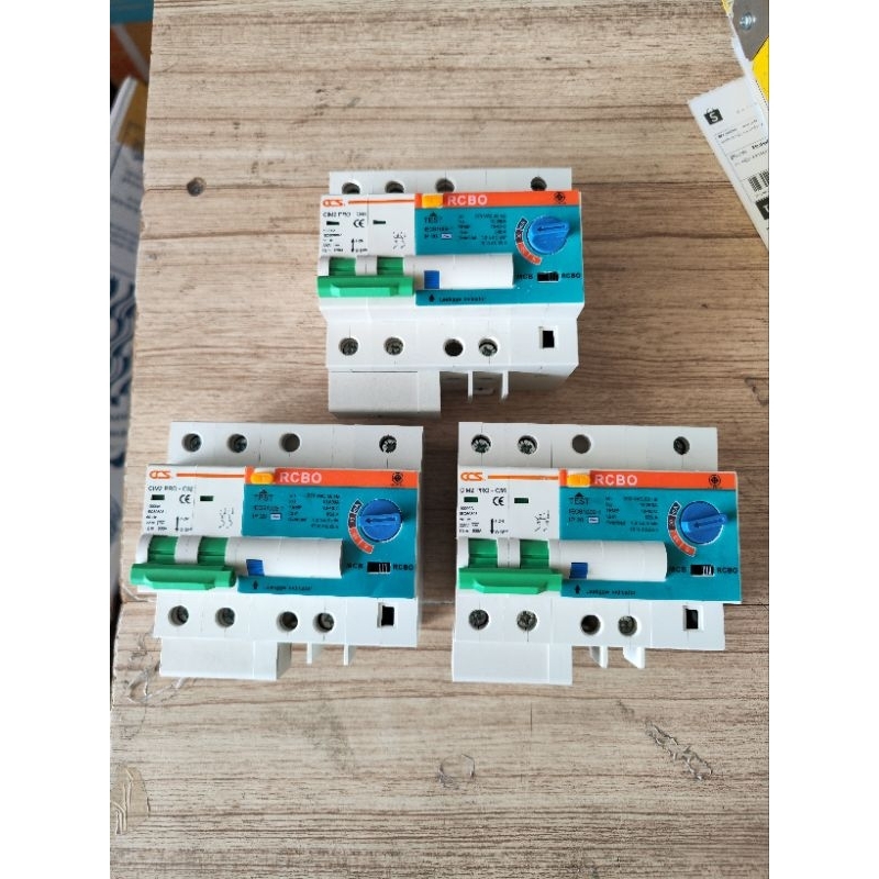 เบรกเกอร์ RCBO เมนกันดูด CCS CIM2 PRO ขนาด 32, 50 และ 63 แอมป์