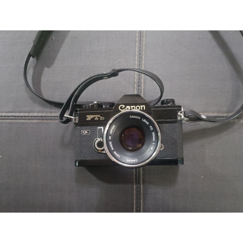 กล้องฟิล์ม canon FTb ใช้งานเต็มระบบ