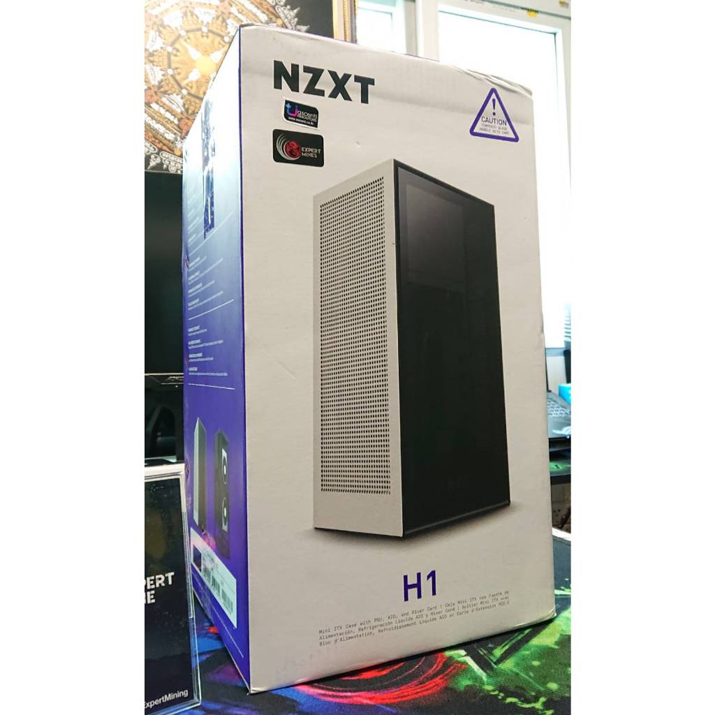NZXT H1 BLACK/BLACK CASE MINI TOWER