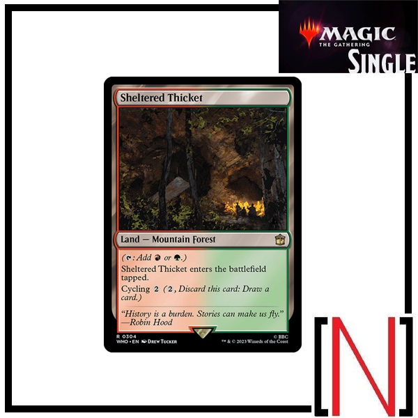 [MTG][Single][WHO] Sheltered Thicket ระดับ Rare [ภาษาอังกฤษ]