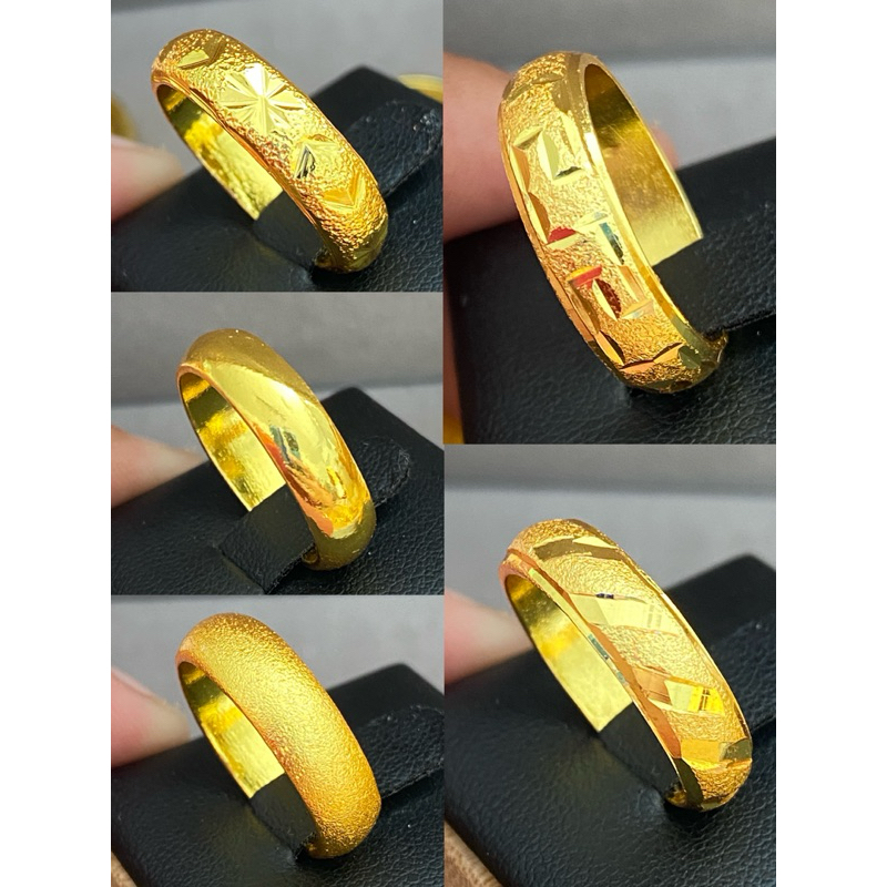 แหวนทอง1-2สลึง(ทองชุบ)
