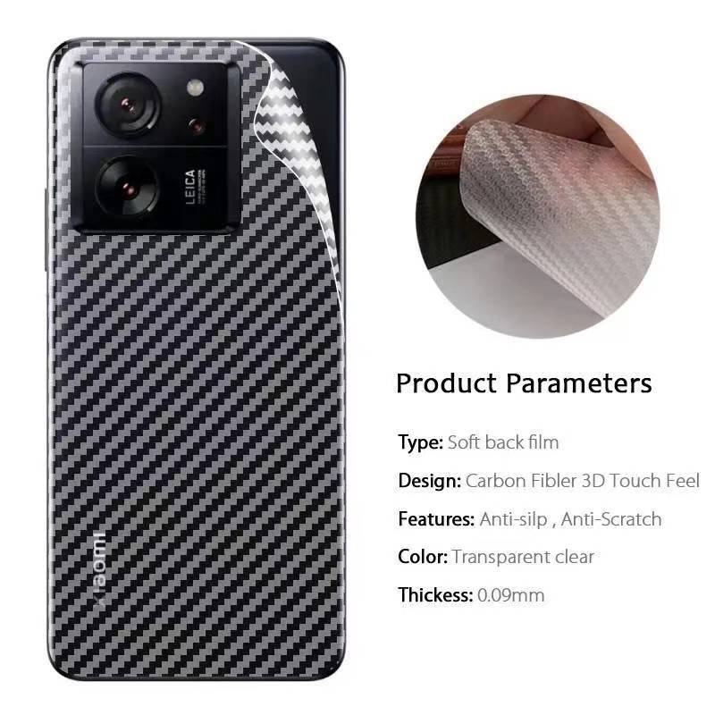 ส่งจากไทย ฟิล์มหลัง ฟิล์มกันรอยหลัง Mi 13T/Mi 13 T Pro 5G ฟิล์มหลังเคฟล่า ตรงรุ่น