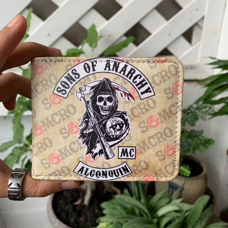 (พร้อมส่ง📦) กระเป๋าสตางค์ sons of anarchy wallet