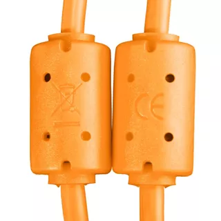 UDG Ultimate Audio Cable USB 2.0 C-B Orange Straight 1.5m (U96001OR) สายสัญญาณ 1.5 เมตร (ProPlugin)