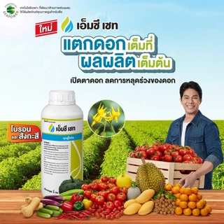เอ็มซี เซท แท้💯 ฮอร์โมน สังกะสี โบรอน ดอกดอก ทนแล้ง เร่งเขียว ลดการหลุดร่วง