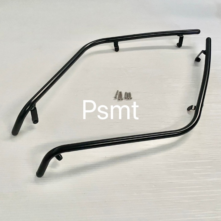 การ์ดฝาครอบหน้าสีดำ K3MF GIORNO 125 แท้เบิกศูนย์ H2C