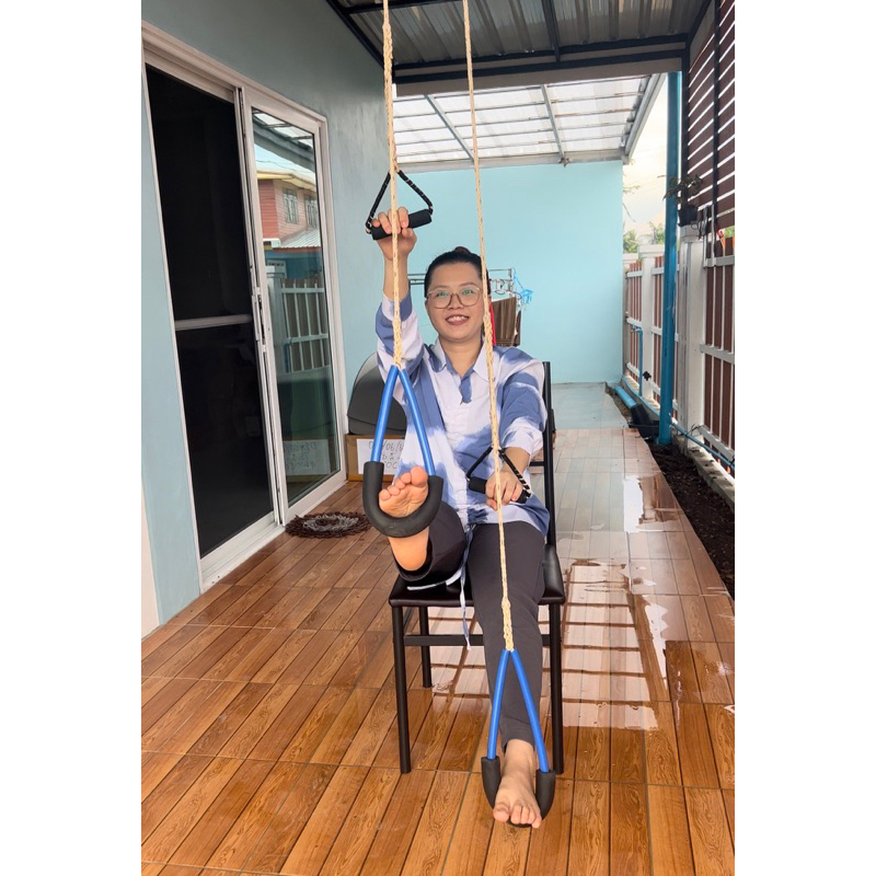 เชือกทำกายภาพฟื้นฟูกล้ามเนื้อแขนขาอ่อนแรง
