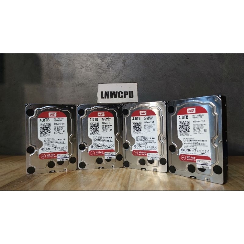 ฮาร์ดดิส WD RED 4TB มือสอง