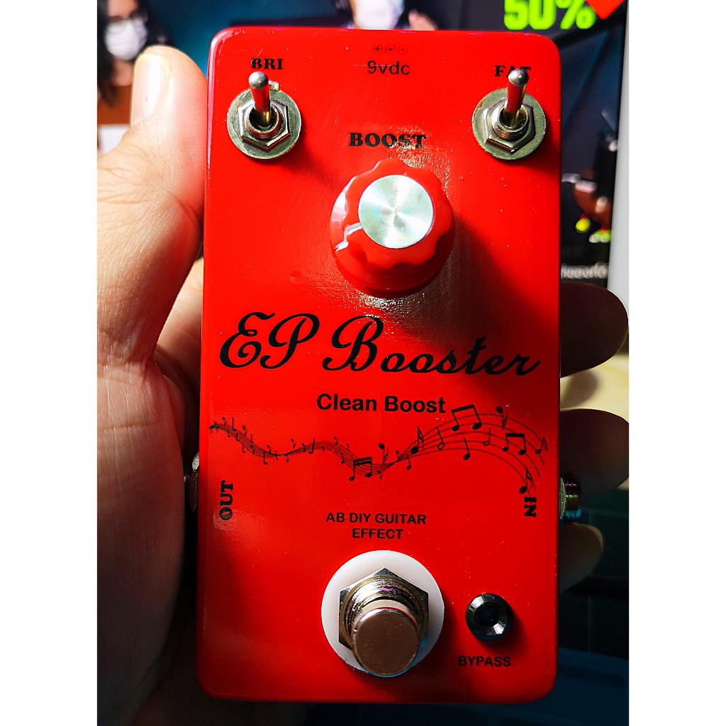 ABdiyguitareffect ​/ DIY EP Booster​ guitar effect pedal cloned (เอฟเฟกต์​กีต้าร์คลีนบูส ลดราคาสินค้