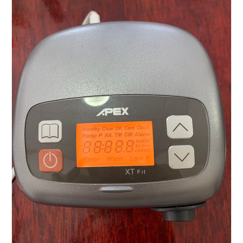 APEX XT Fit CPAP continues positive airway pressure