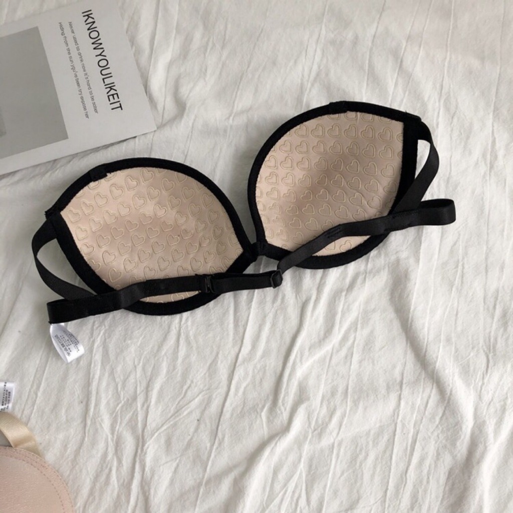 [ส่งจากไทย] 𝑩𝒓𝒂𝑩𝒓𝒂𝑩𝒓𝒂 #bra-237 บราเกาะอก ดันทรง ฟองหนา มีสายใส - รูปที่ 6