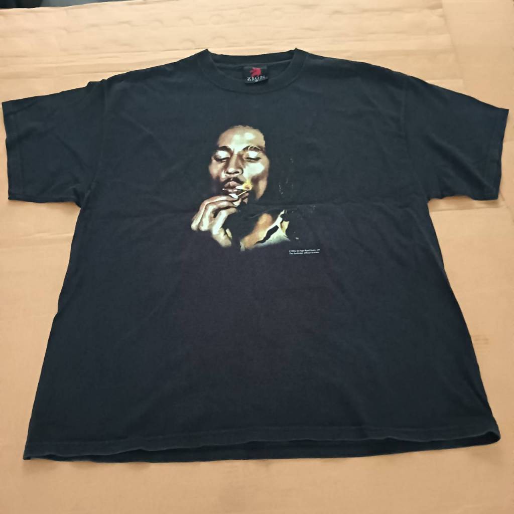 เสื้อยืด BOB MURLEY ZION Official SIZE XL.