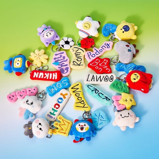 💚พร้อมส่ง Chilli Romy Ruru Som Yochi Lawoo Bonbon💚TRUZ พวงกุญแจ 🇺🇸รอบนำเข้าจากอเมริกา
