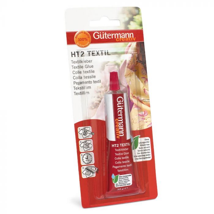 Gutermann HT2 Textile กาวติดงานฝีมือแทนการเย็บ 30g. made in germany