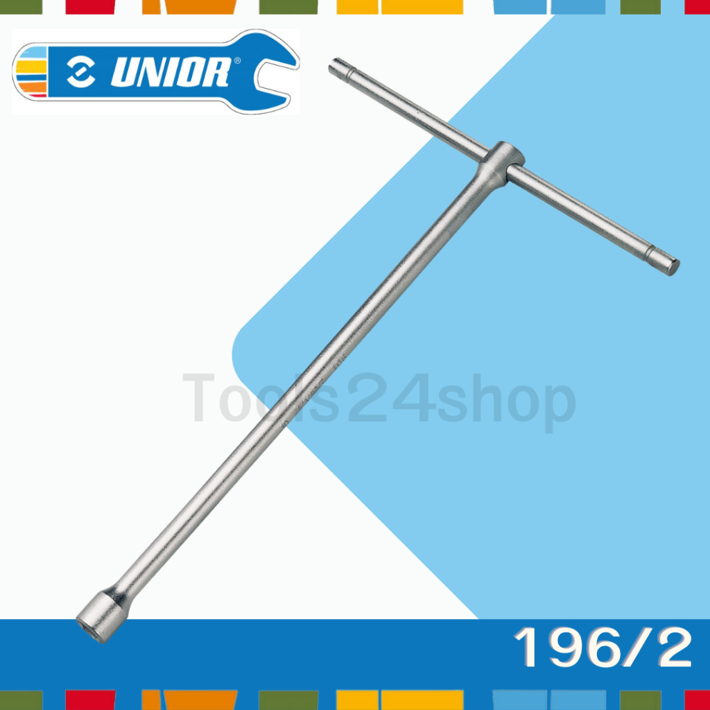 UNIOR ประแจ บ๊อกซ์ ตัวที ด้ามจับเลื่อนได้(Socket Wrenches with T-handle) No.196/2