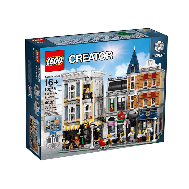 เลโก้ของแท้ มือ1 LEGO 10255 Creator Expert Assembly Square 10255 Building Kit (4002 Pieces)