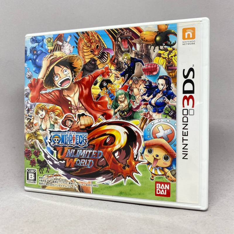 One Piece Unlimited World R | Nintendo 3DS | Original Japan | ใช้งานปกติ