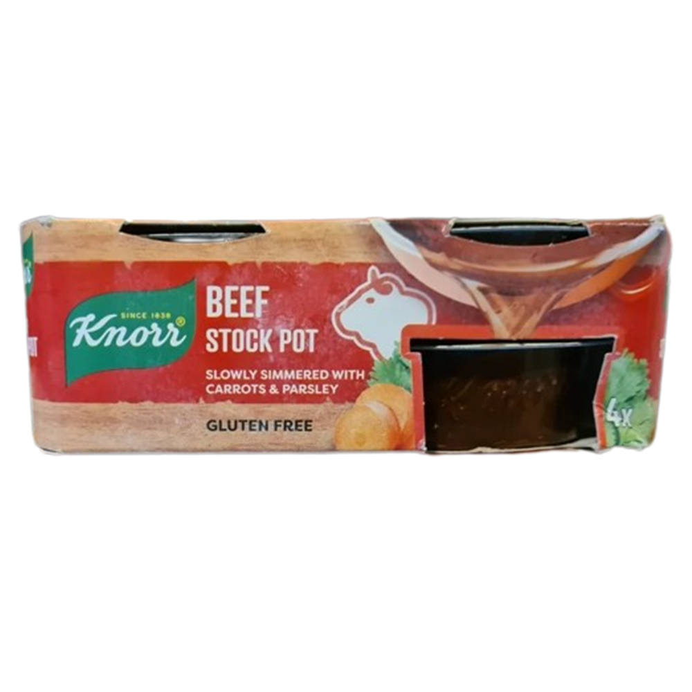 Knorr Beef Stock Pot คนอร์สต็อกเนื้อ น้ำสต๊อก 28g