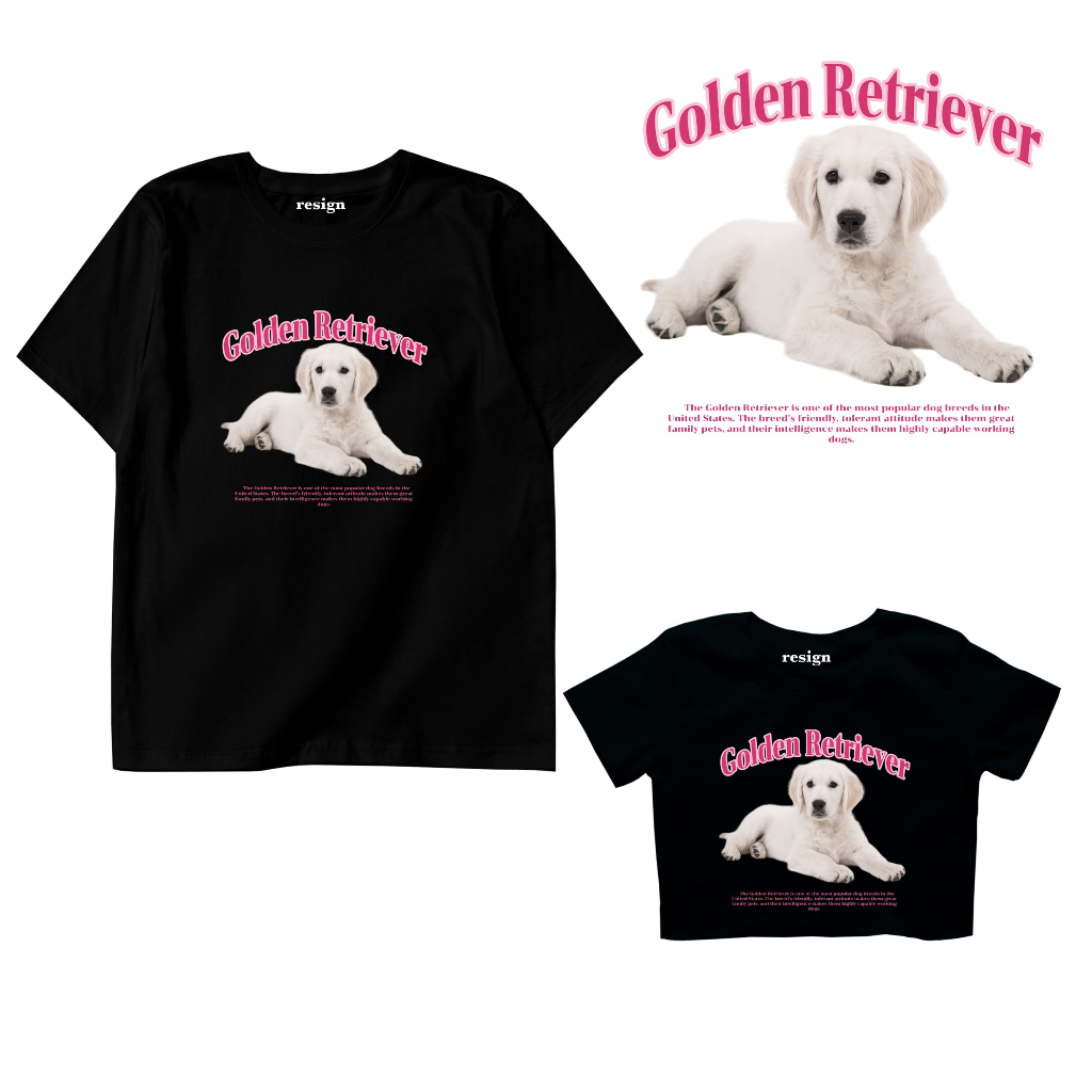 resign.studio - Golden retriever T-shirt