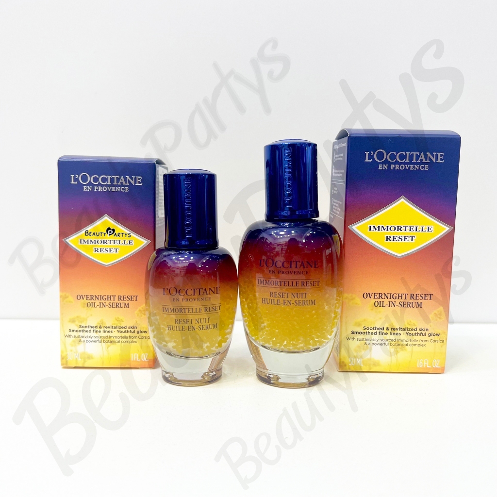 Loccitane Immortelle Reset Overnight Reset Oil In Serum