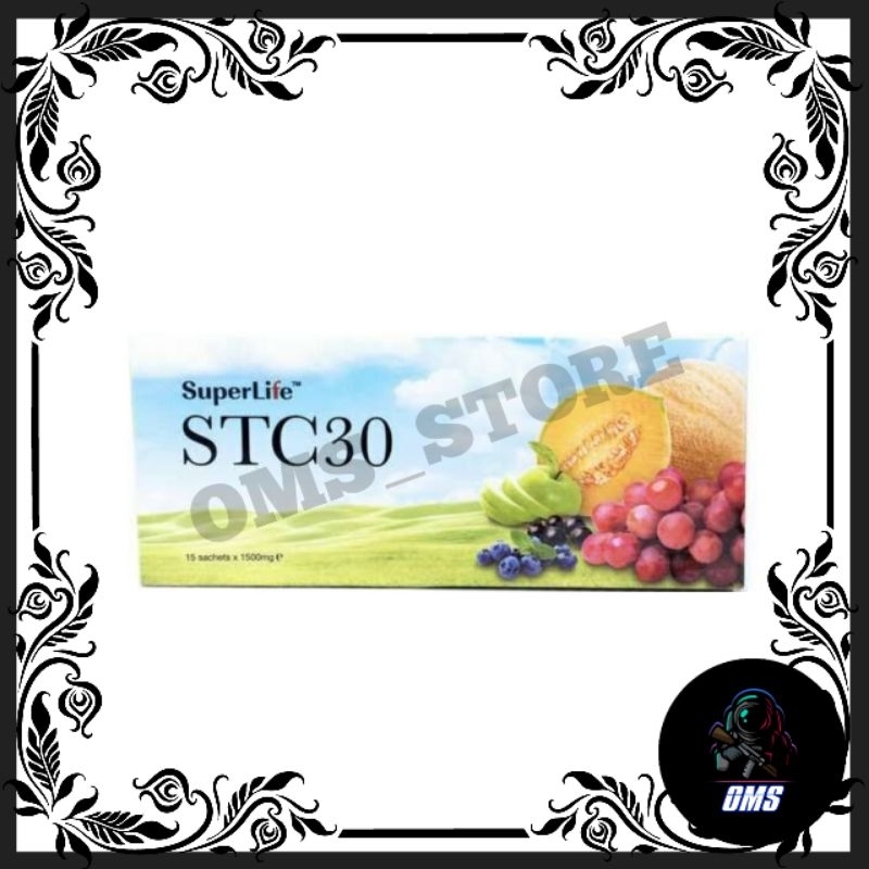 STC30 SUPERLIFE STC30 ซุปเปอร์ไลฟ์ เอสทีซี30 15 sachets ผลิตภัณฑ์เสริมอาหาร สเต็มเซลล์บำรุงสุขภาพ ของแท้100%