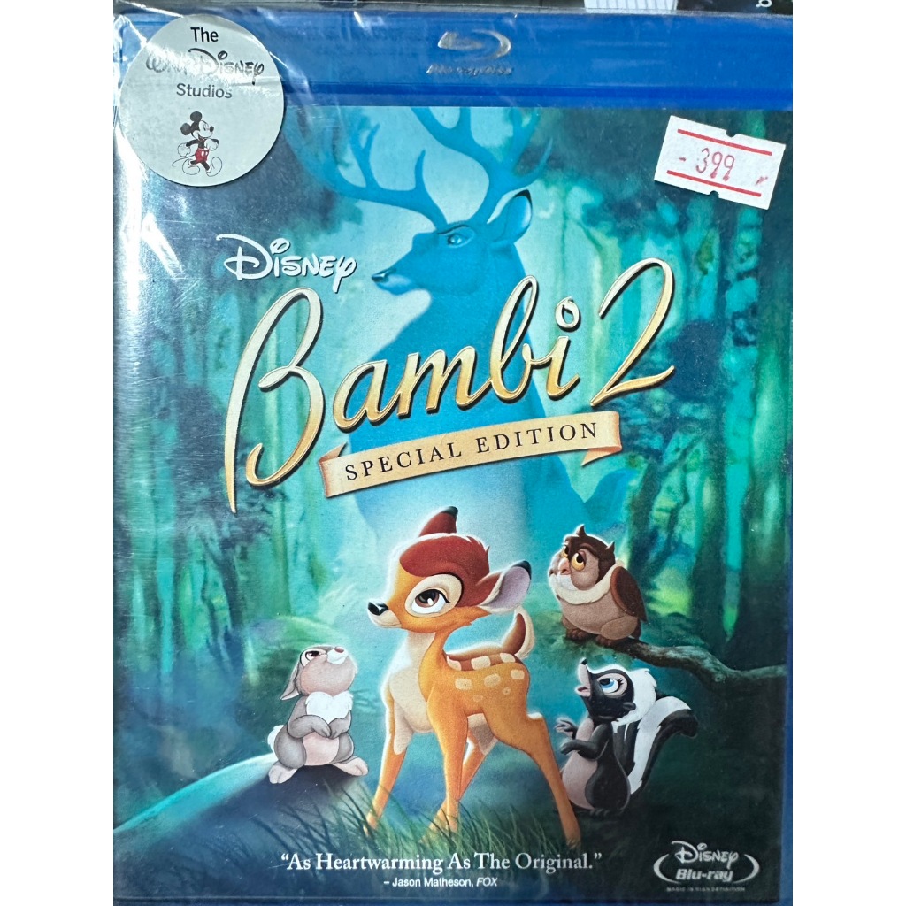 Bluray : Bambi 2 (2006) กวางน้อย...แบมบี้ 2 " Disney Animation Cartoon การ์ตูนดิสนีย์ "