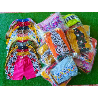 กางเกงขาสั้นลายข้าง 👖 โหลละ 100฿ ขายในราคาส่ง