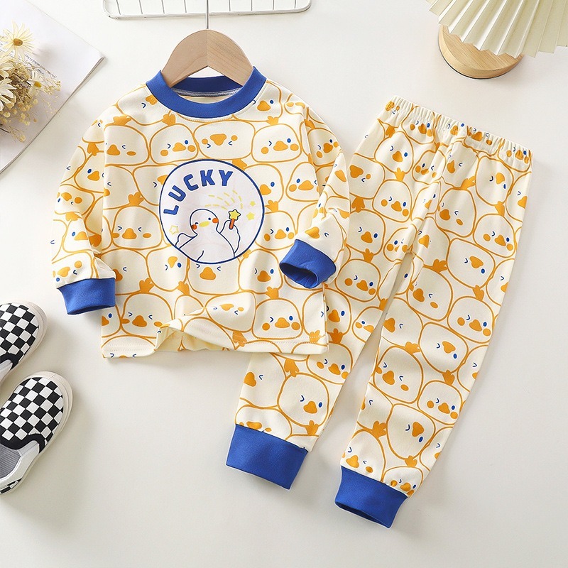 ชุดนอนเด็ก ชุดนอนเด็กเล็ก แขนยาวขายาว P1 Set #3 น่ารัก อายุ 6 เดือน – 2ปี children toddler pajamas 6m – 2years ราคา ถูกที่สุด ดีลบีเคเค แกลเลอรีภาพที่ 8