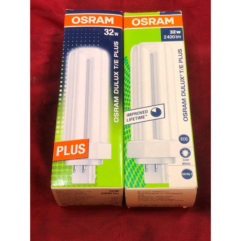 หลอดตะเกียบ OSRAM 32w 4ขาแสงสีขาว