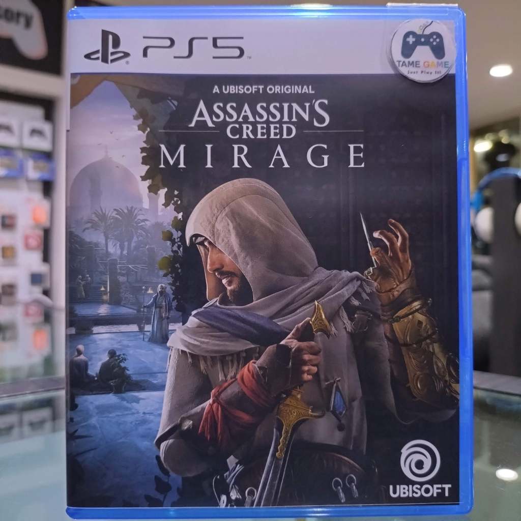 (ภาษาอังกฤษ) มือ2 PS5 Assassin's Creed Mirage แผ่นPS5 เกมPS5 มือสอง (A Ubisoft Original)