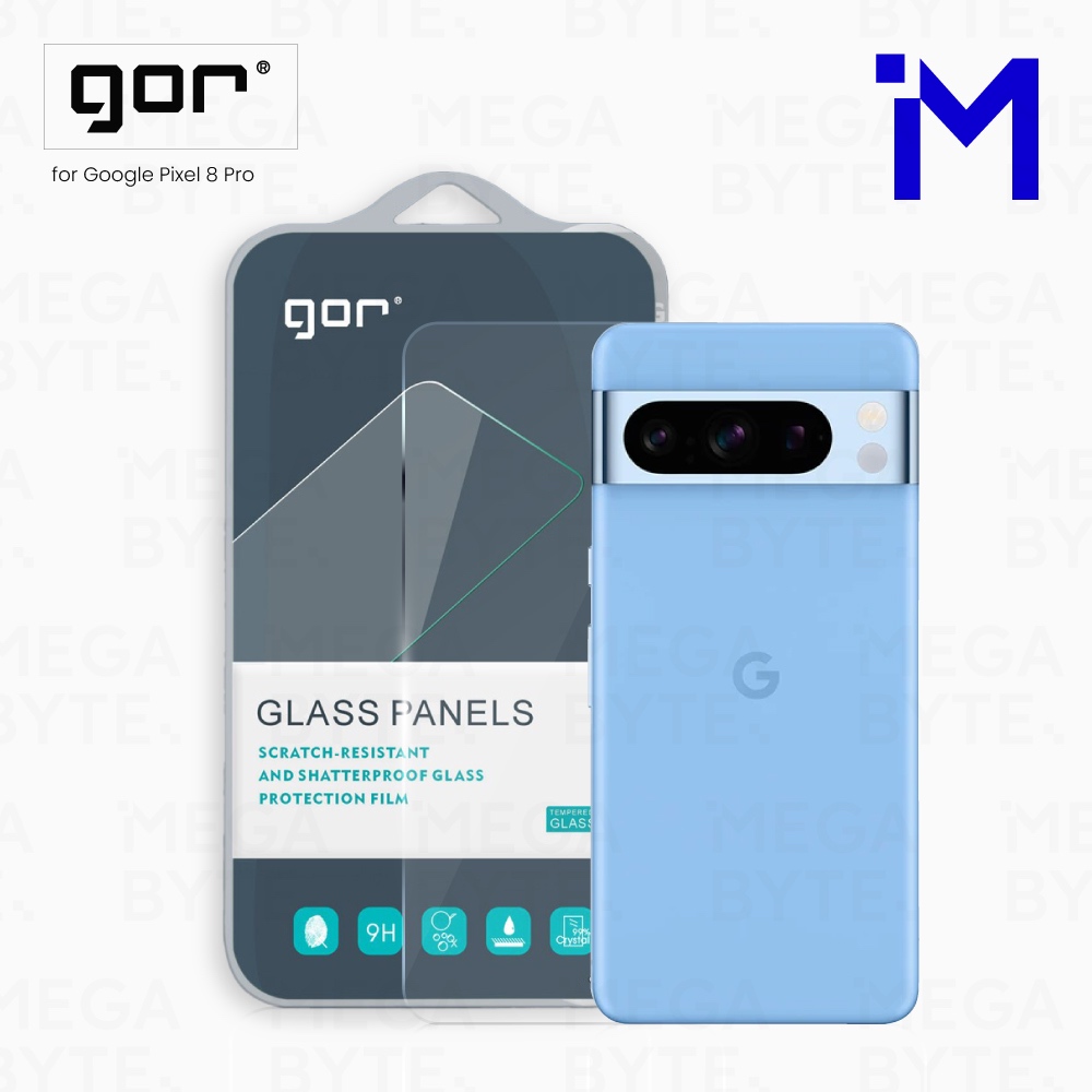 (แถมฟิล์มหลัง) GOR ฟิล์มกระจกนิรภัย Google Pixel 9 Pro XL/9 Pro/9/8 Pro/8/8a/7/7a/6/6a/5/3XL/3
