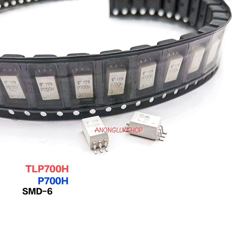1ตัว 👉👉TLP700H P700H P700 TLP700 Photo IC Output Optocoupler, Surface Mount, 6-Pin SDIP