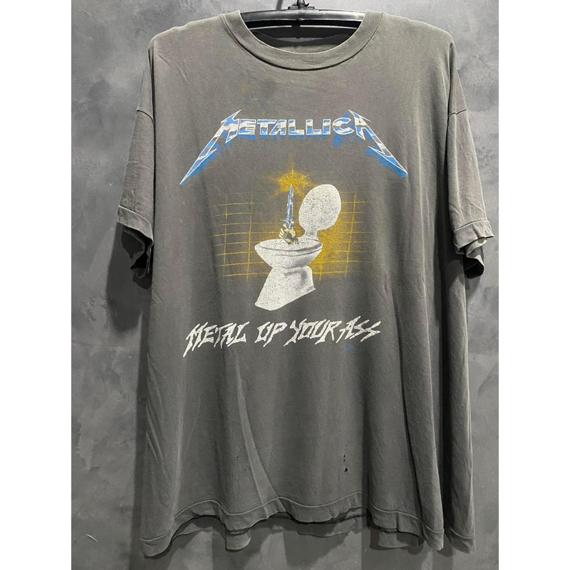 metallica80sเสื้อวินเทจมือสอง