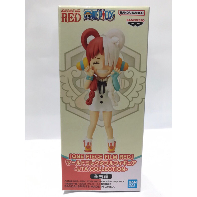 [มือ1/ส่งด่วน Lot.HK] WCF Uta 01 ONE PIECE Film Red Uta Collection ฟิกเกอร์วันพีช อูตะ Uta01