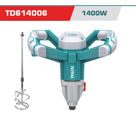 TOTAL เครื่องกวนผสมสีไฟฟ้า 1400w. [งานหนัก] #TD614006