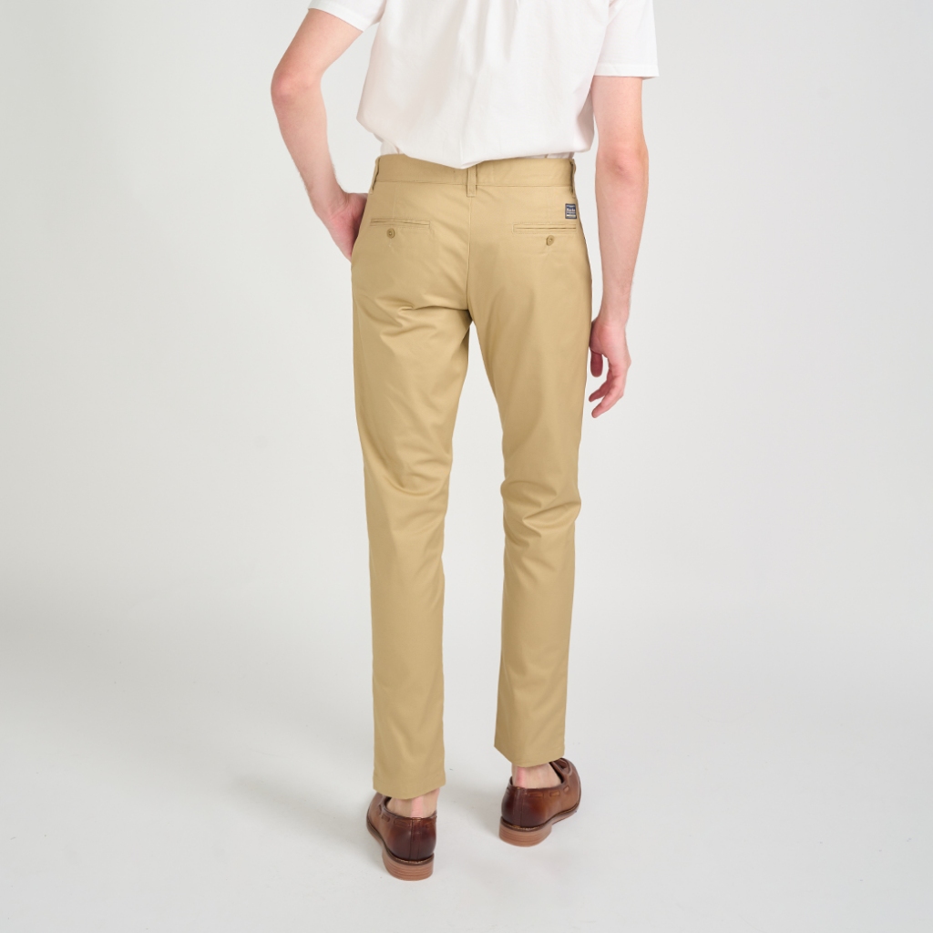 Khaki Bros – Chino Slim Fit – กางเกงชิโน่ขายาว ทรง Slim Fit – KM23B006 ราคา ถูกที่สุด ดีลบีเคเค แกลเลอรีภาพที่ 6