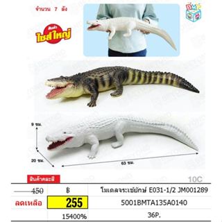 โมเดลจระเข้ยักษ์ ขนาดตัวยาว 63ซม ไดโนเสาร์