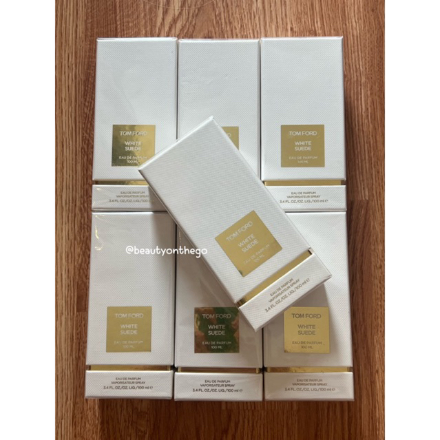 TomFord น้ำหอมกลิ่น White Suede EDP 100ml. ป้ายคิง 🤍 (พร้อมส่ง)