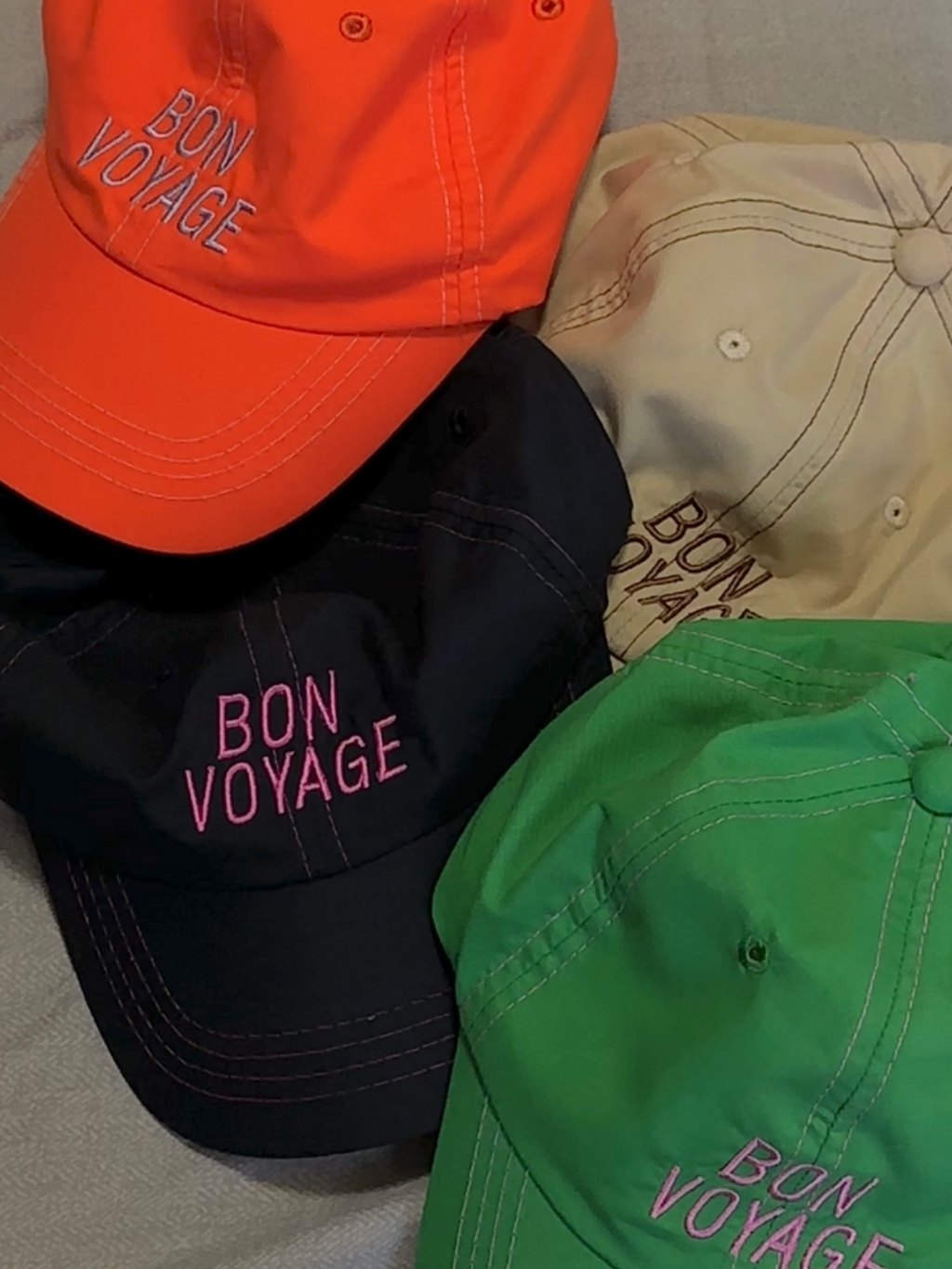 ENDOFMARCH | BON VOYAGE CAP หมวกแก๊ป ผ้าร่มไนล่อน