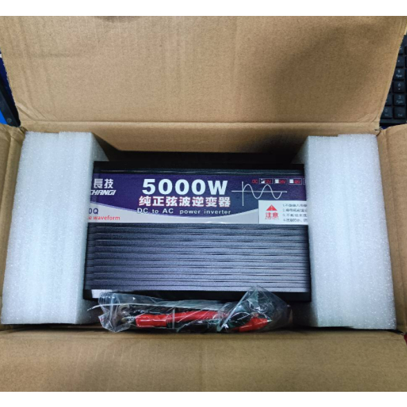 อินเวอร์เตอร์เพียวซาย 5000w12v CJ Inverter pure sine wave 24V Inverter pure sine wave เครื่องแปลงไฟ 