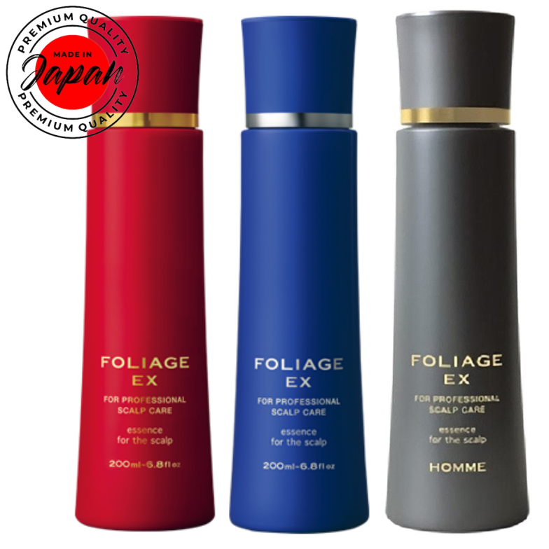 Nakano Foliage Scalp Essence Ex-Rd / Ex-Bl / Ex-Gm(สําหรับผู้ชาย) รับประกันของแท้ 200 มล. ส่งฟรีจากญ