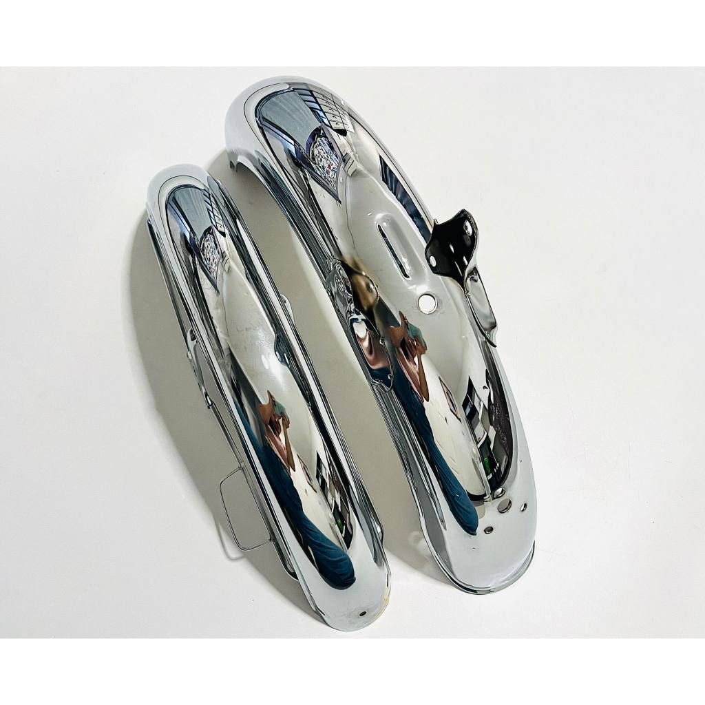 บังโคลนหน้า+หลัง A100SR a100sr เหล็กชุบ B48