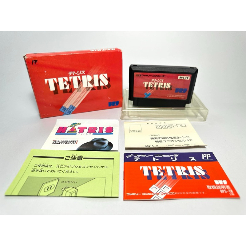 ตลับแท้ Famicom(japan)(fc)  Tetris