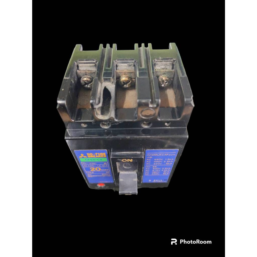 MITSUBISHI NF50-CS Breaker ,เบรกเกอร์ สเปค 3P 50A