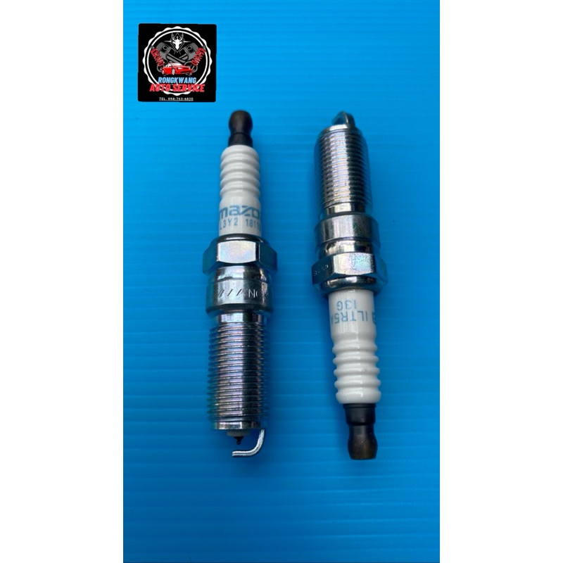 หัวเทียน เข็ม (IRIDIUM POWER) แท้ (L3Y2-18-110) ยี่ห้อ MAZDA รุ่น MAZDA3 เฟียตต้า ผู้ผลิต NGK ราคา 2