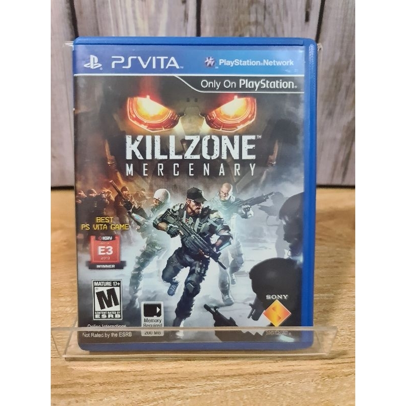 แผ่นเกม PS Vita เกม KillZone mercenary